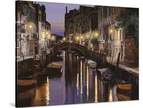 Venezia al Crepuscolo-Guido Borelli-Stretched Canvas