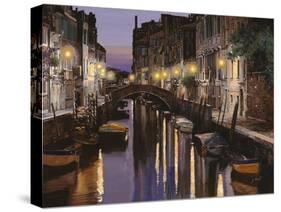 Venezia al Crepuscolo-Guido Borelli-Stretched Canvas