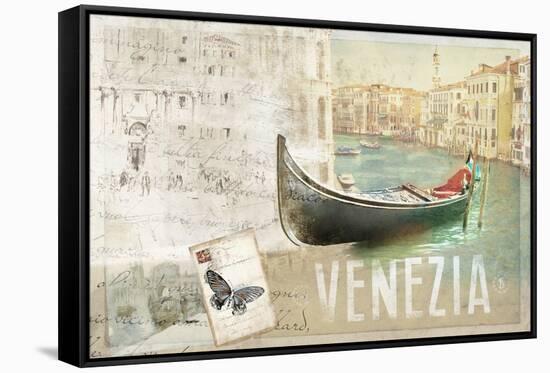 Venezia Butterfly-Andrew Michaels-Framed Stretched Canvas
