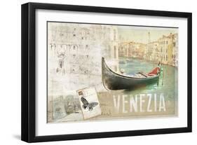 Venezia Butterfly-Andrew Michaels-Framed Premium Giclee Print