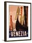 Venezia, c.1920-null-Framed Art Print