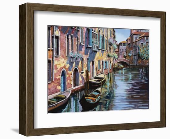 Venezia in Rosa-Guido Borelli-Framed Giclee Print