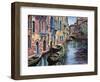 Venezia in Rosa-Guido Borelli-Framed Giclee Print