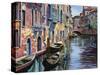 Venezia in Rosa-Guido Borelli-Stretched Canvas