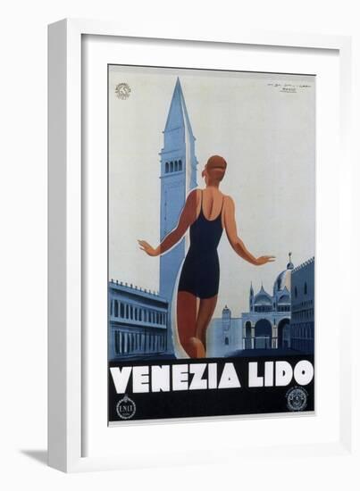 Venezia Lido-null-Framed Giclee Print