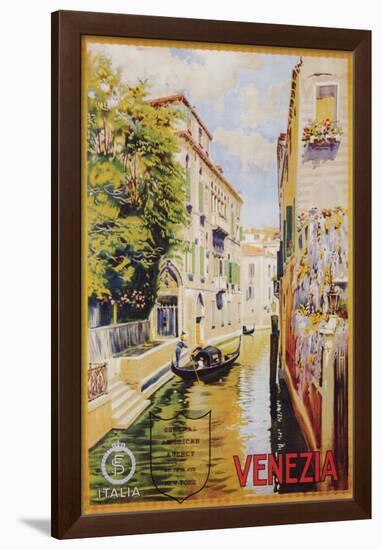 Venezia-null-Framed Poster