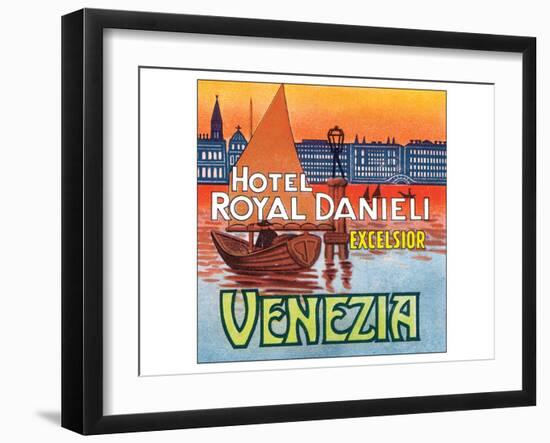 Venezia-null-Framed Art Print