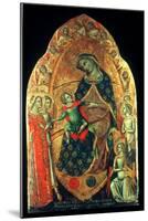 Veneziano: St. Catherine-Lorenzo Veneziano-Mounted Giclee Print