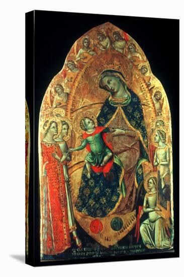 Veneziano: St. Catherine-Lorenzo Veneziano-Stretched Canvas