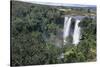 Venezuela and Guyana, Canaima National Park, Kama Falls in Gran Sabana-null-Stretched Canvas