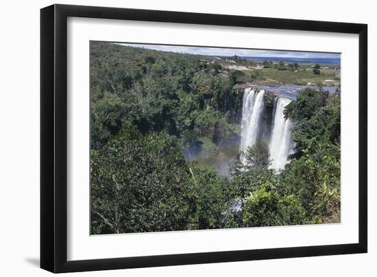 Venezuela and Guyana, Canaima National Park, Kama Falls in Gran Sabana-null-Framed Giclee Print