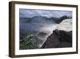 Venezuela and Guyana, Canaima National Park, Salto El Sapo Fall-null-Framed Giclee Print