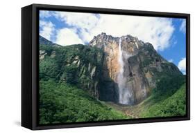 Venezuela Angel Falls, the World's Tallest Waterfall-Adrian Warren-Framed Stretched Canvas