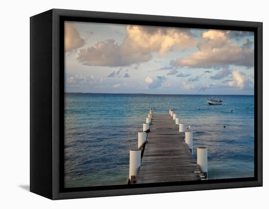 Venezuela, Archipelago Los Roques National Park, Gran Roque, Pier-Jane Sweeney-Framed Stretched Canvas