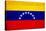 Venezuela Flag Design with Wood Patterning - Flags of the World Series-Philippe Hugonnard-Stretched Canvas