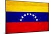 Venezuela Flag Design with Wood Patterning - Flags of the World Series-Philippe Hugonnard-Mounted Premium Giclee Print