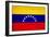 Venezuela Flag Design with Wood Patterning - Flags of the World Series-Philippe Hugonnard-Framed Art Print