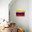 Venezuela Flag Design with Wood Patterning - Flags of the World Series-Philippe Hugonnard-Stretched Canvas displayed on a wall