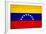 Venezuela Flag Design with Wood Patterning - Flags of the World Series-Philippe Hugonnard-Framed Art Print