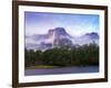 Venezuela, Guayana, Canaima National Park, Mist Swirls Round Angel Falls at Sunrise-Jane Sweeney-Framed Photographic Print