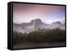 Venezuela, Guayana, Canaima National Park, Mist Swirls Round Angel Falls at Sunrise-Jane Sweeney-Framed Stretched Canvas