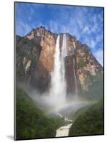 Venezuela, Guayana, Canaima National Park, View of Angel Falls from Mirador Laime-Jane Sweeney-Mounted Photographic Print