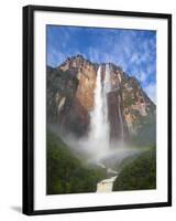Venezuela, Guayana, Canaima National Park, View of Angel Falls from Mirador Laime-Jane Sweeney-Framed Photographic Print