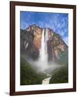 Venezuela, Guayana, Canaima National Park, View of Angel Falls from Mirador Laime-Jane Sweeney-Framed Photographic Print