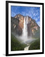 Venezuela, Guayana, Canaima National Park, View of Angel Falls from Mirador Laime-Jane Sweeney-Framed Photographic Print