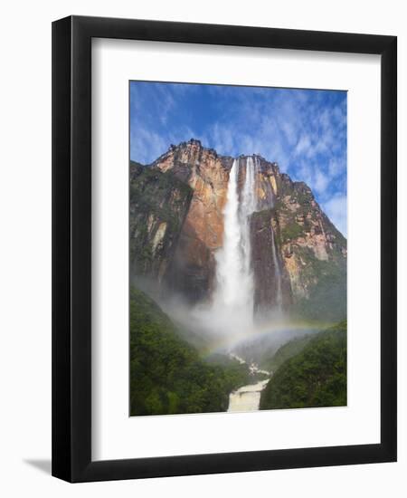 Venezuela, Guayana, Canaima National Park, View of Angel Falls from Mirador Laime-Jane Sweeney-Framed Photographic Print