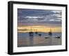 Venezuela, Nueva Esparta, Isla De Margarita - Margarita Island, Juangriego, Sunset over Juangreigo-Jane Sweeney-Framed Photographic Print