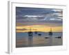 Venezuela, Nueva Esparta, Isla De Margarita - Margarita Island, Juangriego, Sunset over Juangreigo-Jane Sweeney-Framed Photographic Print