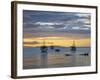 Venezuela, Nueva Esparta, Isla De Margarita - Margarita Island, Juangriego, Sunset over Juangreigo-Jane Sweeney-Framed Photographic Print