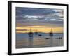 Venezuela, Nueva Esparta, Isla De Margarita - Margarita Island, Juangriego, Sunset over Juangreigo-Jane Sweeney-Framed Photographic Print