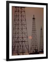 Venezuela Oil Rigs-Art Rickerby-Framed Photographic Print