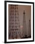 Venezuela Oil Rigs-Art Rickerby-Framed Photographic Print