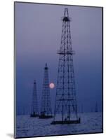 Venezuela Oil Rigs-Art Rickerby-Mounted Photographic Print