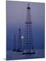 Venezuela Oil Rigs-Art Rickerby-Mounted Photographic Print