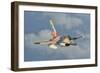 Venezuelan Air Force F-16 in Flight over Brazil-Stocktrek Images-Framed Photographic Print