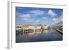 Venezuelan Boats at the Floating Market, Punda, UNESCO World Heritage Site, Willemstad, Curacao-Jane Sweeney-Framed Photographic Print