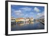 Venezuelan Boats at the Floating Market, Punda, UNESCO World Heritage Site, Willemstad, Curacao-Jane Sweeney-Framed Photographic Print