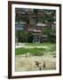 Venezuelan Children Play Soccer at the Resplandor Shantytown-null-Framed Photographic Print