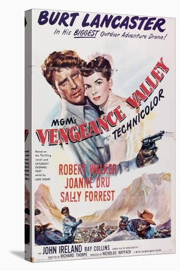 Vengeance Valley, 1951, Directed by Richard Thorpe-null-Stretched Canvas