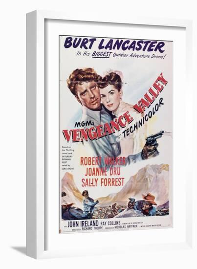 Vengeance Valley, 1951, Directed by Richard Thorpe-null-Framed Giclee Print