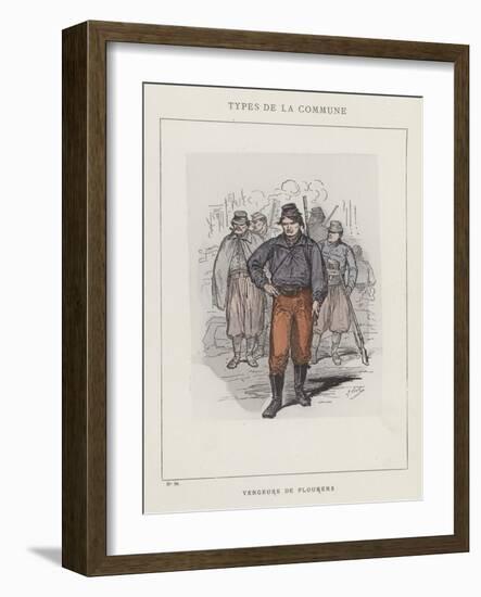 Vengeurs De Flourens-Charles Albert d'Arnoux Bertall-Framed Giclee Print