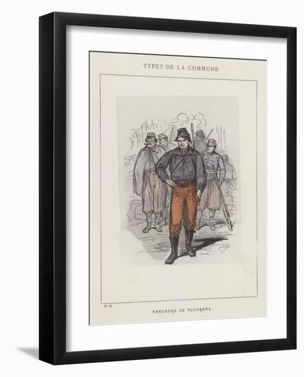 Vengeurs De Flourens-Charles Albert d'Arnoux Bertall-Framed Giclee Print