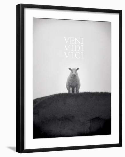 Veni, Vidi, Vici-Lee Frost-Framed Art Print