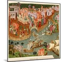 Venice, 1338, after a Manuscript in the Bodleian Library, from 'A Short History of the English…-null-Mounted Giclee Print