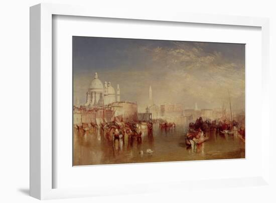 Venice, 1840-J M W Turner-Framed Giclee Print