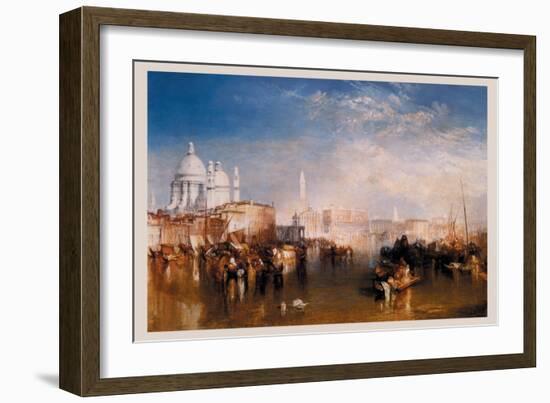 Venice, 1840-J. M. W. Turner-Framed Art Print